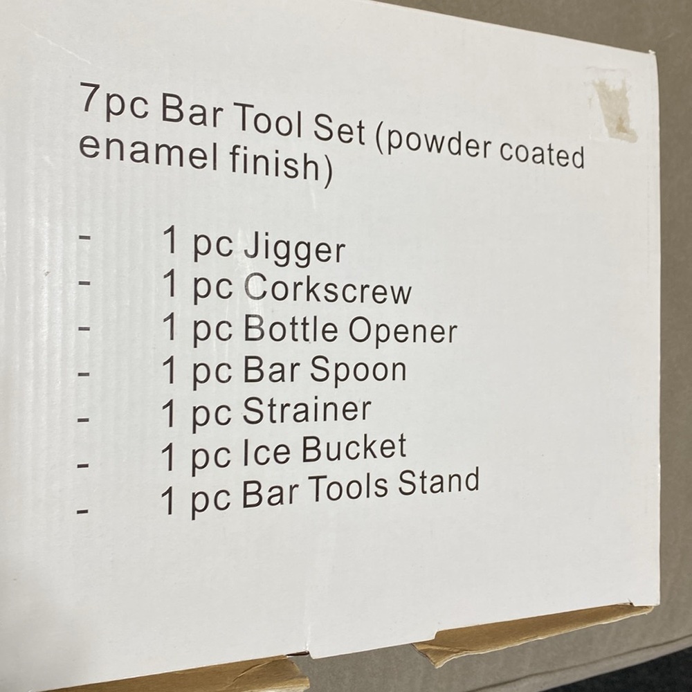Williams-Sonoma 7 Piece Bar Tool Set - Picture 2 of 3